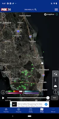 FOX 35 Orlando Storm Team android App screenshot 0